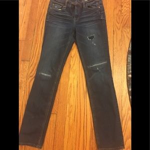 J Crew distressed jeans